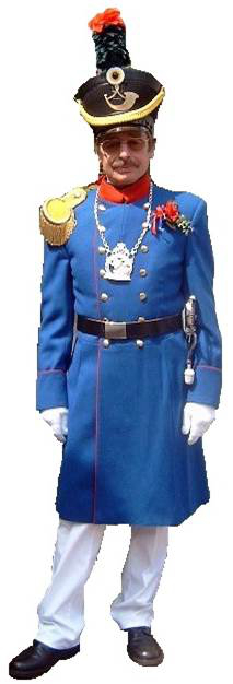 Blaue Uniform
